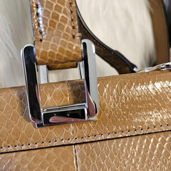 Authentic Rare GUCCI ZUMI IN SNAKE Phyton Skin M Size - Picture 13 of 17